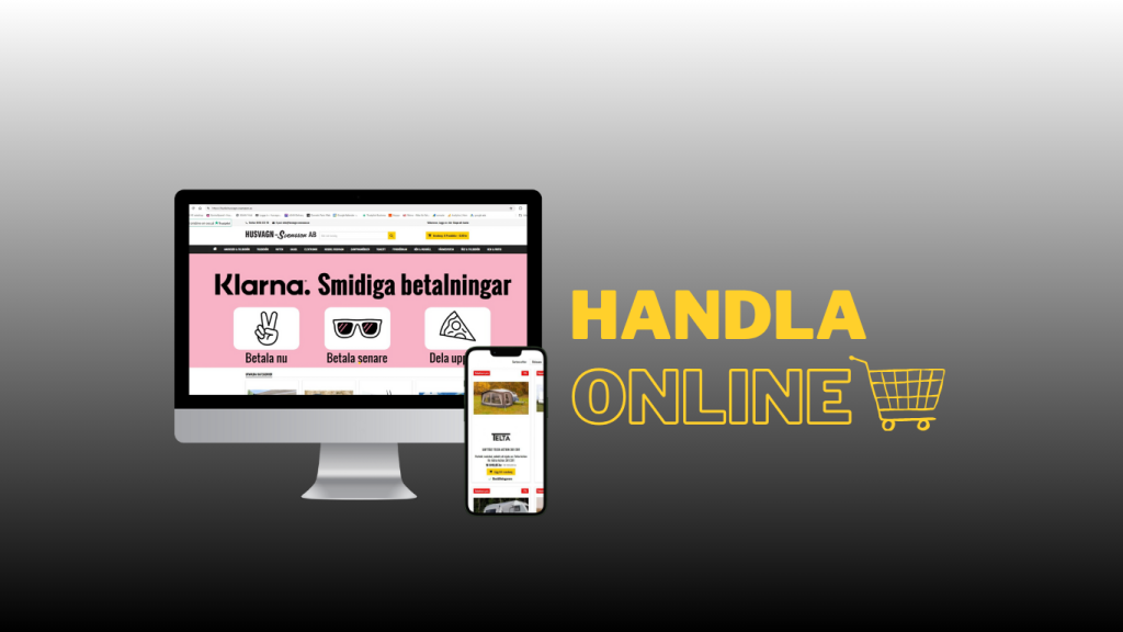 Handla online hos Husvagn-Svensson-enkel och smidig shopping